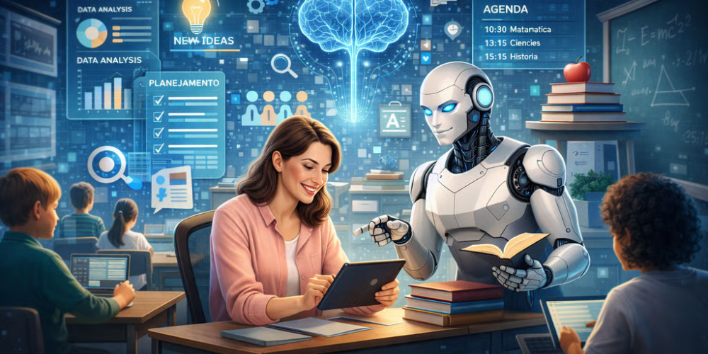 Professor Ampliado pela IA: Aulas Personalizadas e Avaliações Automáticas – 96h
