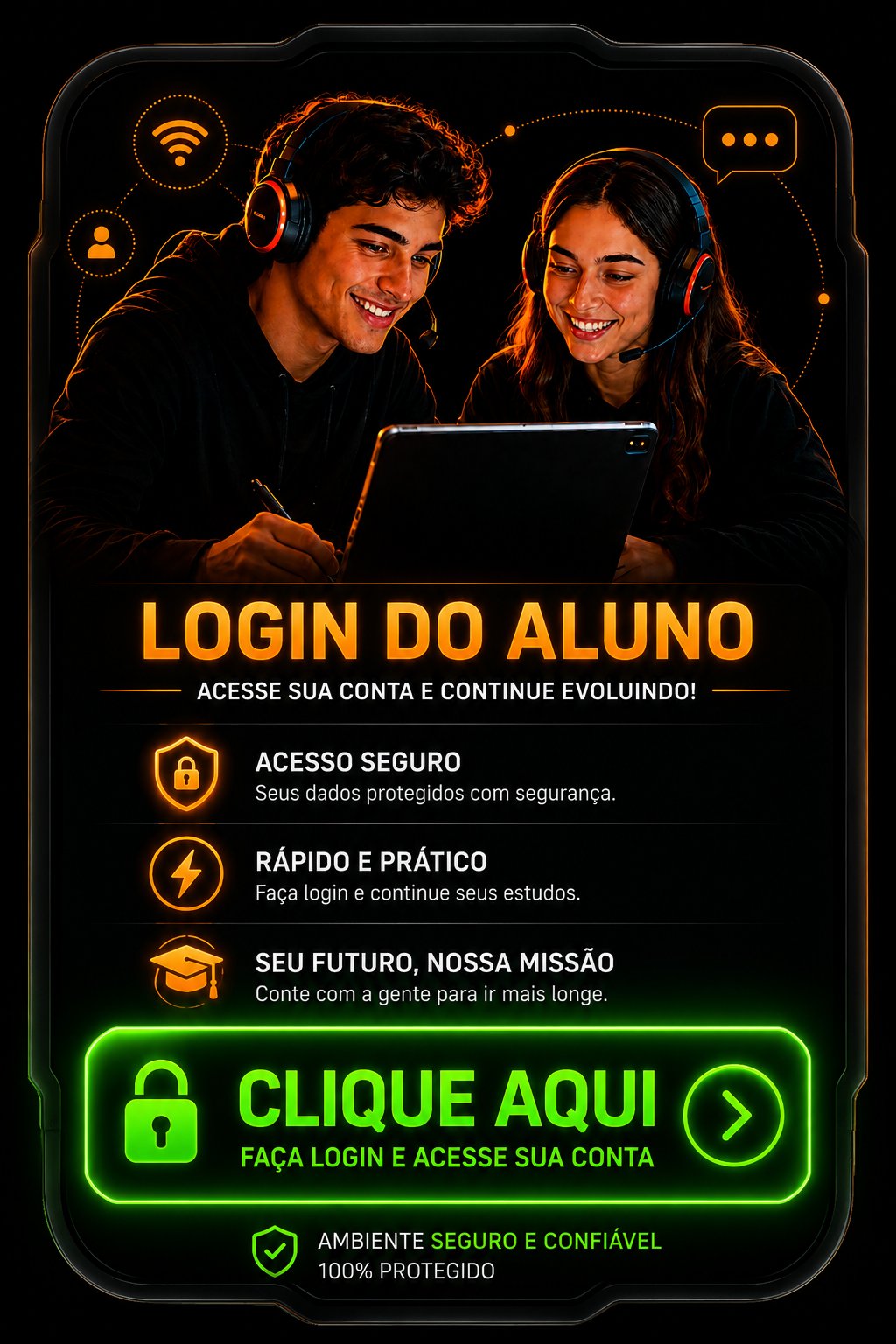 Login do Aluno