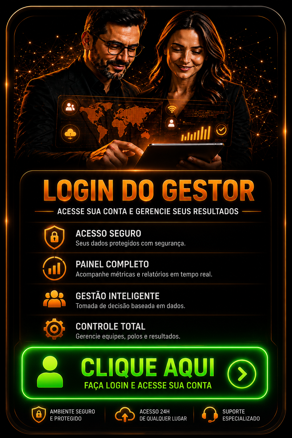 Login do Gestor